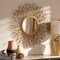 Baxton Studio Apollonia Modern Gold Finished Sunburst Accent Wall Mirror 150-8896 - alternate 2